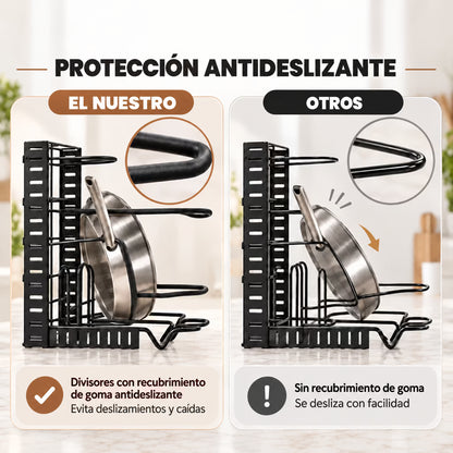PotRack® – Organizador de Ollas y Sartenes