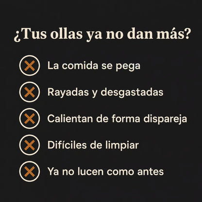 Set de Ollas Antiadherente Premium - 13 Piezas