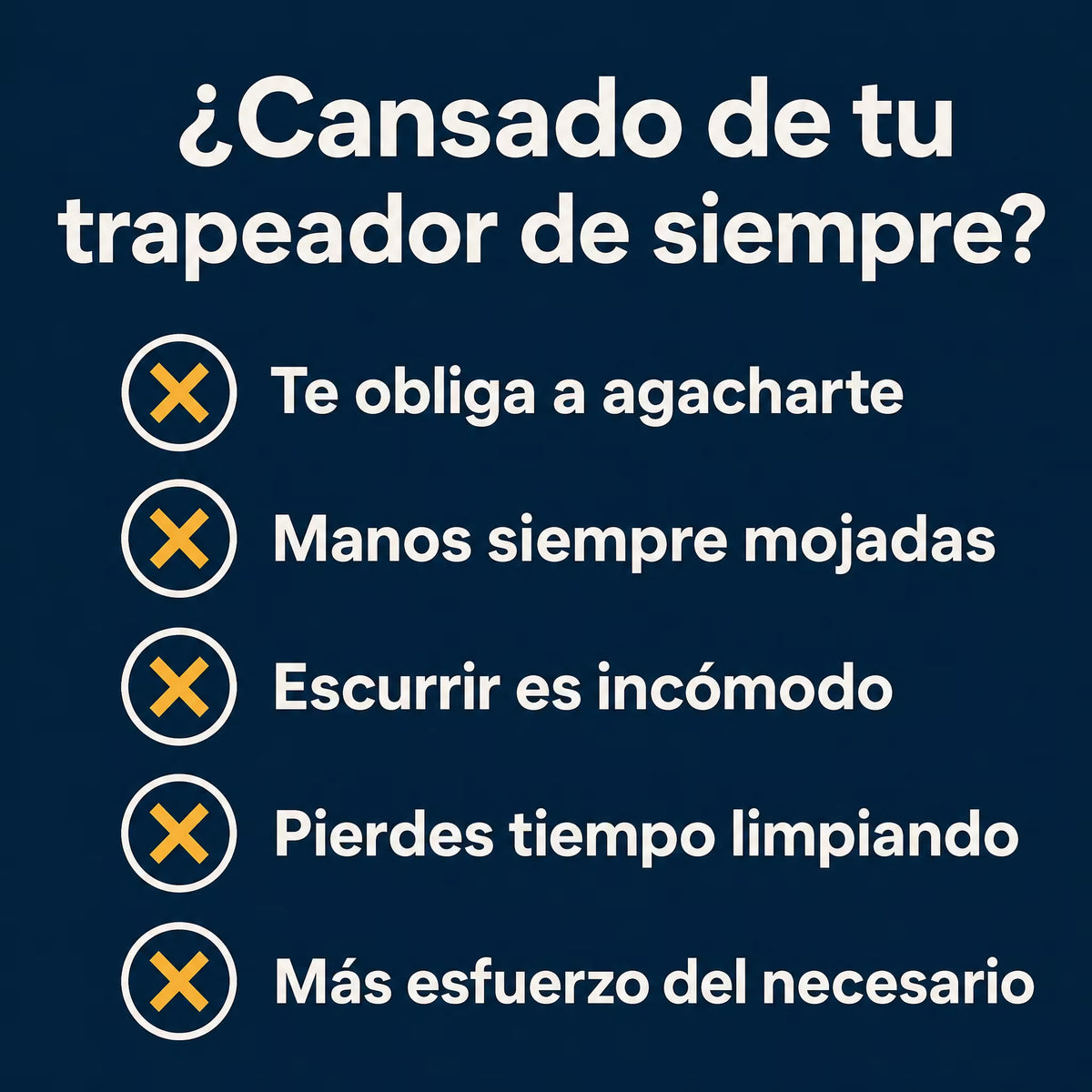 Trapeador Giratorio 360° con Balde Escurridor
