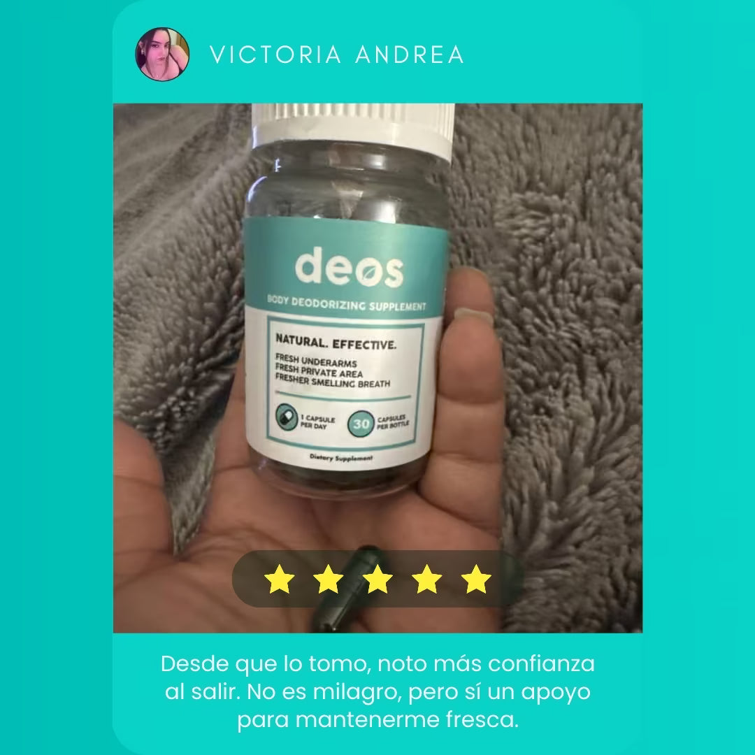 2x1 DEOS: DESODORIZANTE INTERNO, ADIÓS CHUCHA Y TUFO